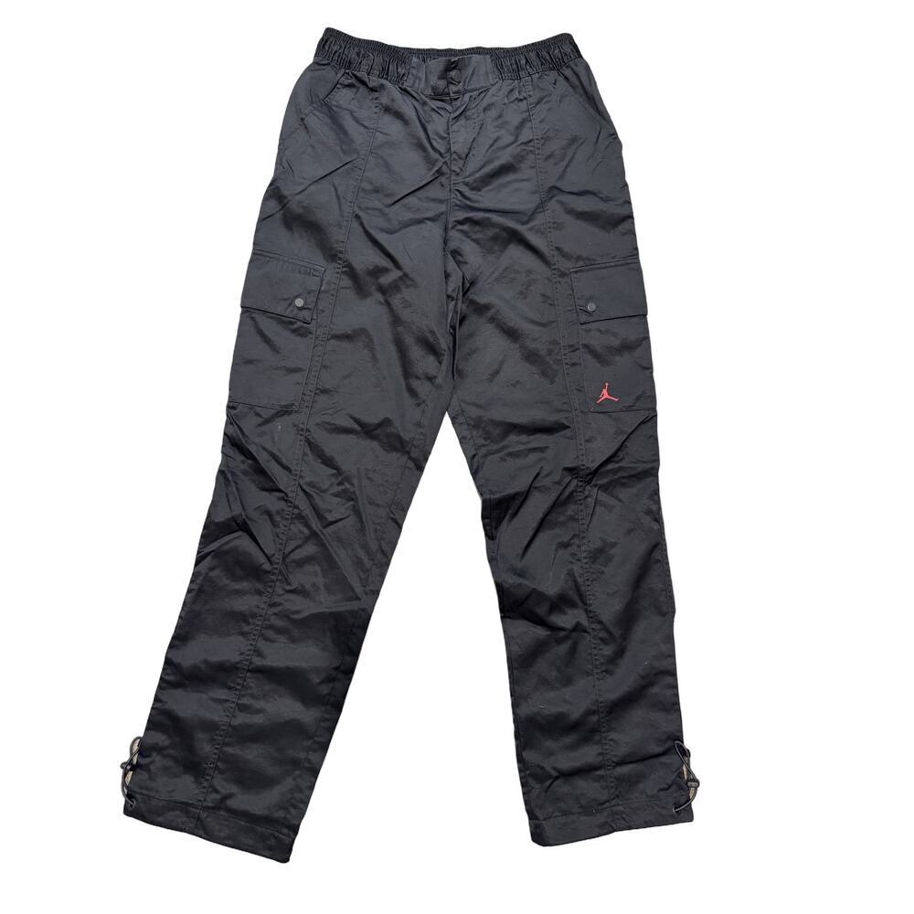 Nike Womens Black Air Jordan Heritage Utility Cargo Track Pants Size Small